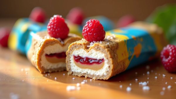 Savourez des barres protéinées explosant de saveurs